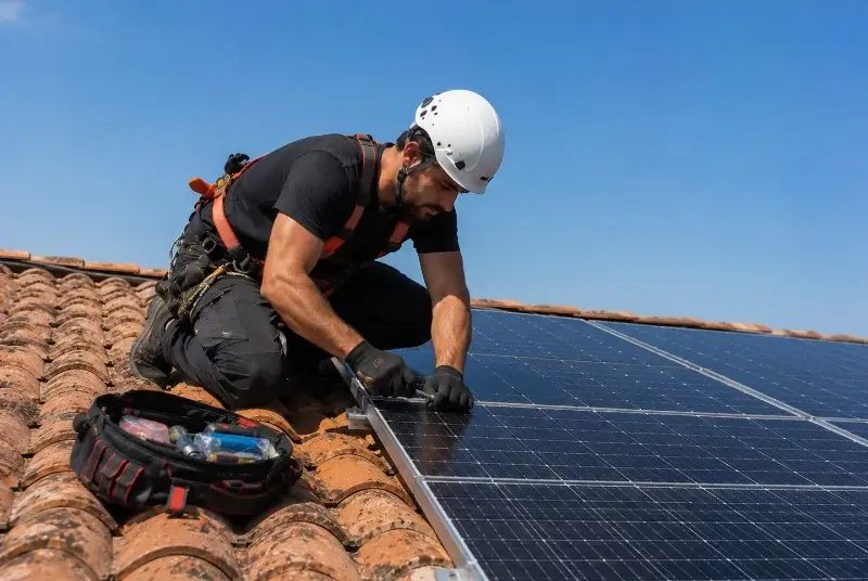 Maintenance et monitoring de panneaux solaires à Launaguet