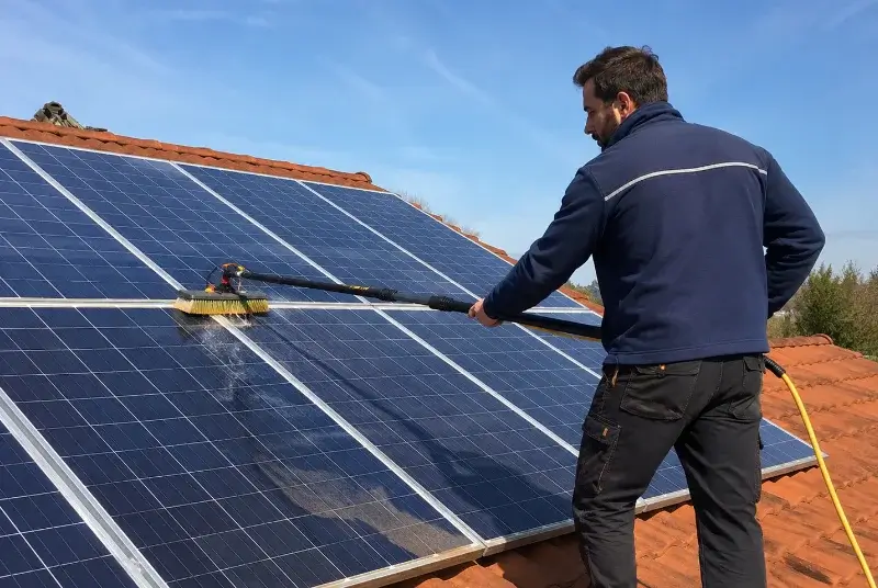 Nettoyage et entretien de panneaux solaires à Launaguet