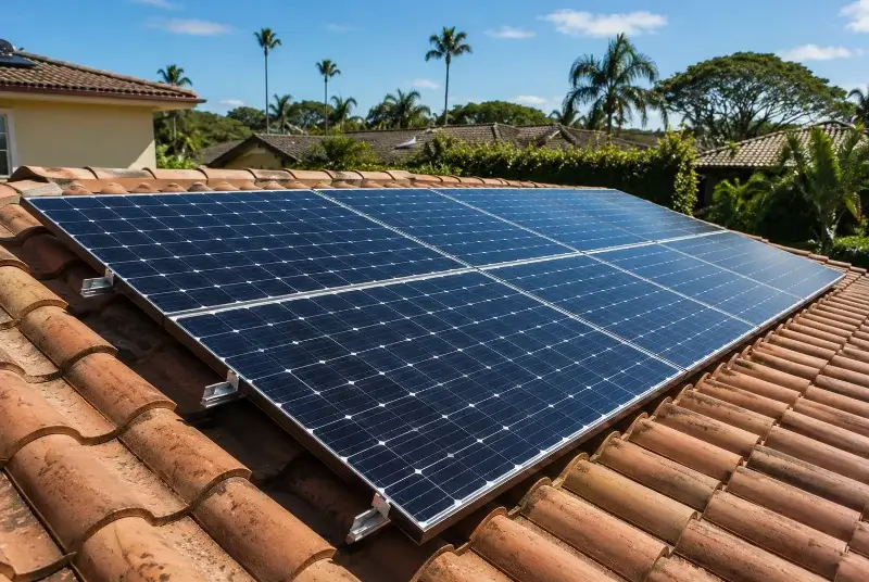 Installation de panneaux solaires à Launaguet